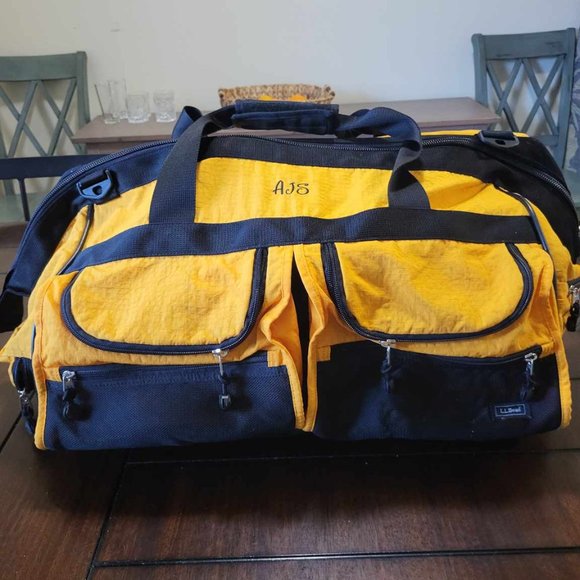 L.L. Bean Bags Ll Bean Adventure Large Duffle Bag Heavy Duty Nylon